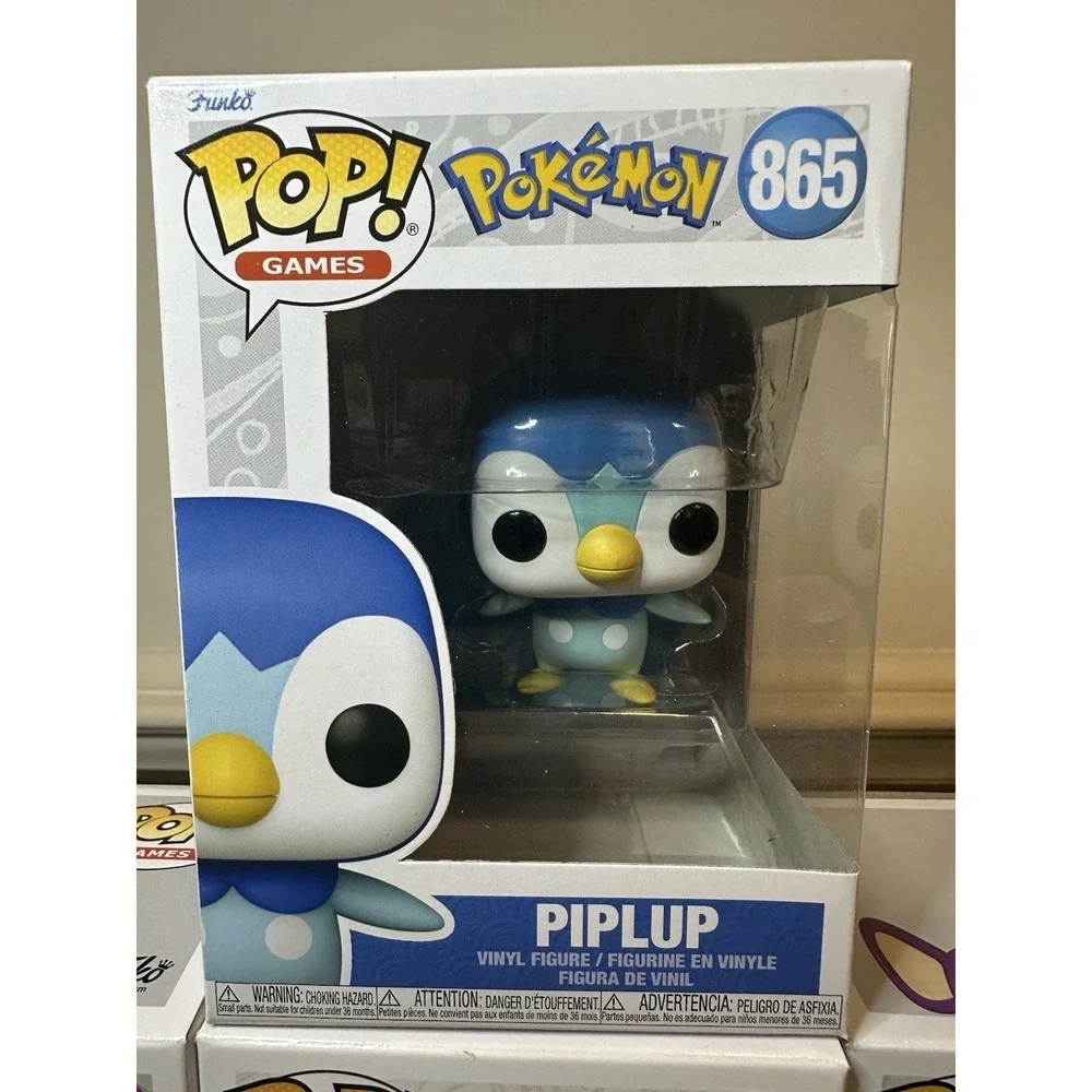 Funko Pop! Vinyl: Pokémon - Piplup /‎ Caterpie / Rattata / Mr. Mime Lot